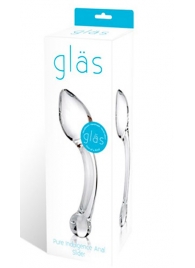 Прозрачная капля для массажа простаты Pure Slider - Glas - в Москве купить с доставкой