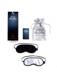 Набор из двух масок на глаза Soft Blindfold Twin Pack - Fifty Shades of Grey - купить с доставкой в Москве