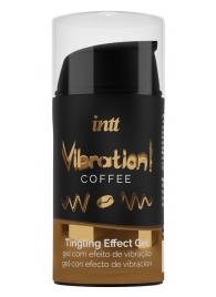 Жидкий интимный гель с эффектом вибрации Vibration! Coffee - 15 мл. - INTT - купить с доставкой в Москве
