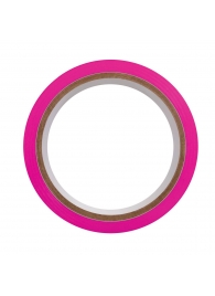 Розовая лента для бондажа Pink Bondage Tape - 20 м. - Evolved - купить с доставкой в Москве