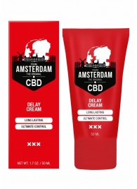Крем-пролонгатор CBD from Amsterdam Delay Cream - 50 мл. - Shots Media BV - купить с доставкой в Москве