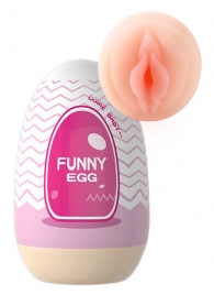 Мастурбатор-яйцо Funny Egg с входом-вагиной - Eroticon - в Москве купить с доставкой