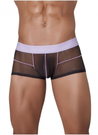 Черные сексуальные полупрозрачные трусы-хипсы Hunch Trunks - Clever Masculine Underwear купить с доставкой