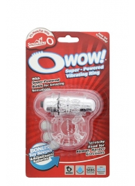 Прозрачное эрекционное виброкольцо OWOW CLEAR - Screaming O - в Москве купить с доставкой