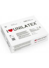 Ультратонкие презервативы Unilatex Ultra Thin - 144 шт. - Unilatex - купить с доставкой в Москве