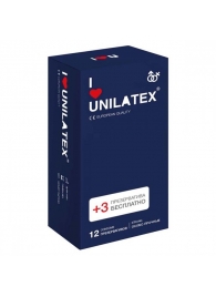 Ультрапрочные презервативы Unilatex Extra Strong - 12 шт. + 3 шт. в подарок - Unilatex - купить с доставкой в Москве
