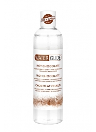 Лубрикант на водной основе с ароматом шоколада HOT CHOCOLATE - 300 мл. - Waterglide - купить с доставкой в Москве