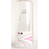 Гелевая прозрачная насадка с 2 отростками - 13 см. - Toyfa Basic - #SOTBIT_REGIONS_UF_V_REGION_NAME# купить с доставкой