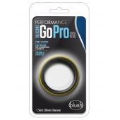 Черно-желтое силиконовое эрекционное кольцо Silicone Go Pro Cock Ring - Blush Novelties - в Москве купить с доставкой