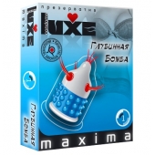 Презерватив LUXE Maxima  Глубинная бомба  - 1 шт. - Luxe - купить с доставкой в Москве