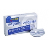 Ультратонкие презервативы Sagami Original QUICK - 6 шт. - Sagami - купить с доставкой в Москве