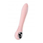 Розовый силиконовый вибратор с электростимуляцией GALVANI VIBE - 21 см. - ToyFa - купить с доставкой #SOTBIT_REGIONS_UF_V_REGION_NAME#