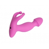 Розовый стимулятор простаты с усиками - 15 см. - 4sexdreaM - в Москве купить с доставкой