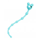 Мятная силиконовая анальная цепочка Froggy - 27,4 см. - ToyFa в Москве Мятная силиконовая анальная цепочка Froggy - 27,4 см. - ToyFa