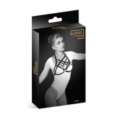 Черная упряжь на грудь Clara - Bijoux Pour Toi - купить с доставкой в Москве