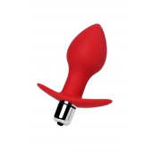 Красная анальная вибровтулка Glam - 9,7 см. - ToyFa в Москве Красная анальная вибровтулка Glam - 9,7 см. - ToyFa