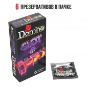 Ароматизированные презервативы DOMINO  Фруктовый слот  - 6 шт. - Domino - купить с доставкой в Москве
