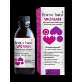 Женский биогенный концентрат для повышения либидо Erotic hard Woman - 250 мл. - Erotic Hard - купить с доставкой в Москве
