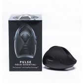 Черный инновационный мужской вибратор PULSE SOLO ESSENTIAL - Hot Octopuss - в Москве купить с доставкой