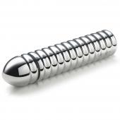 Рельефный фаллос для интенсивного электросекса Groovey George - 20 см. - MyStim - купить с доставкой в Москве