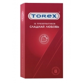 Презервативы Torex  Сладкая любовь  с ароматом клубники - 12 шт. - Torex - купить с доставкой #SOTBIT_REGIONS_UF_V_REGION_NAME#