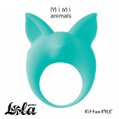 Зеленое эрекционное кольцо Kitten Kyle - Lola Games - в Москве купить с доставкой