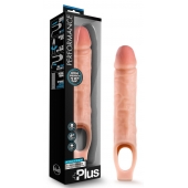 Телесный реалистичный фаллоудлинитель 10 Inch Silicone Cock Sheath Penis Extender - 25,4 см. - Blush Novelties - в Москве купить с доставкой