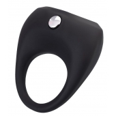 Черное эрекционное виброкольцо Erotist Cosm - Erotist Adult Toys - в Москве купить с доставкой