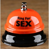Настольный звонок RING FOR SEX - Сима-Ленд - купить с доставкой в Москве