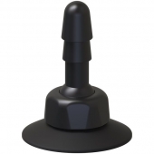 Плаг с присоской для фиксации насадок Deluxe 360° Swivel Suction Cup Plug - Doc Johnson - купить с доставкой в Москве