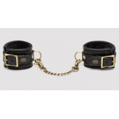 Черные наручники Bound to You Faux Leather Wrist Cuffs - Fifty Shades of Grey - купить с доставкой в Москве