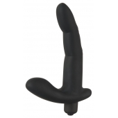 Черный вибромассажер простаты Naughty Finger Prostate Vibe - 13,8 см. - Orion - в Москве купить с доставкой