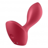 Красный вибромассажёр простаты Satisfyer Backdoor Lover - 14 см. - Satisfyer - в Москве купить с доставкой