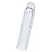 Прозрачная насадка-удлинитель Flawless Clear Penis Sleeve Add 1 - 15,5 см. - Lovetoy - в Москве купить с доставкой
