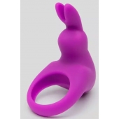 Фиолетовое эрекционное виброкольцо Happy Rabbit Cock Ring Kit - Happy Rabbit - в Москве купить с доставкой