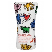 Мастурбатор-туба Keith Haring Soft Tube CUP - Tenga - в Москве купить с доставкой