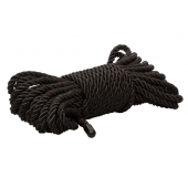 Черная веревка для бондажа BDSM Rope - 10 м. - California Exotic Novelties - купить с доставкой в Москве