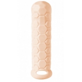 Телесный фаллоудлинитель Homme Long - 15,5 см. - Lola Games - в Москве купить с доставкой