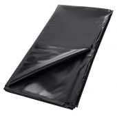 Черная простыня для секса из ПВХ - 220 х 200 см. - ToyFa - купить с доставкой в Москве