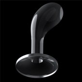Прозрачный стимулятор простаты Flawless Clear Prostate Plug - 15 см. - Lovetoy - в Москве купить с доставкой
