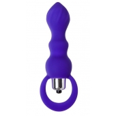 Фиолетовая анальная вибровтулка Curvy - 14 см. - ToyFa в Москве Фиолетовая анальная вибровтулка Curvy - 14 см. - ToyFa