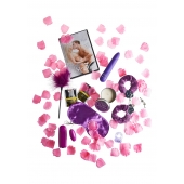 Эротический набор FANTASTIC PURPLE SEX TOY KIT - Toy Joy - купить с доставкой в Москве