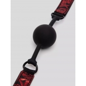 Кляп-шар на двусторонних ремешках Reversible Silicone Ball Gag - Fifty Shades of Grey - купить с доставкой в Москве