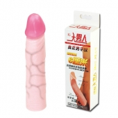 Удлиняющая насадка на пенис Deep Love - 21,5 см. - Baile - в Москве купить с доставкой