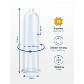 Презервативы MY.SIZE размер 53 - 10 шт. - My.Size - купить с доставкой в Москве