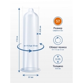 Презервативы MY.SIZE размер 57 - 10 шт. - My.Size - купить с доставкой в Москве