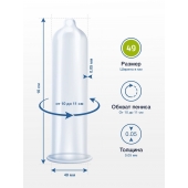 Презервативы MY.SIZE размер 49 - 3 шт. - My.Size - купить с доставкой в Москве