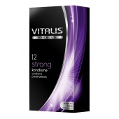 Презервативы с утолщённой стенкой VITALIS PREMIUM strong - 12 шт. - Vitalis - купить с доставкой в Москве