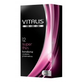 Ультратонкие презервативы VITALIS PREMIUM super thin - 12 шт. - Vitalis - купить с доставкой в Москве