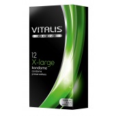 Презервативы увеличенного размера VITALIS PREMIUM x-large - 12 шт. - Vitalis - купить с доставкой в Москве